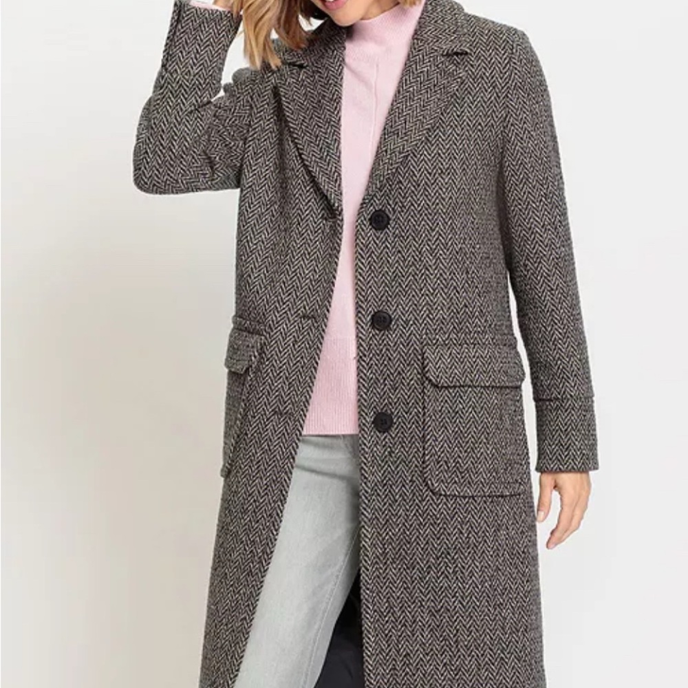 Olsen Women's Herringbone Coat